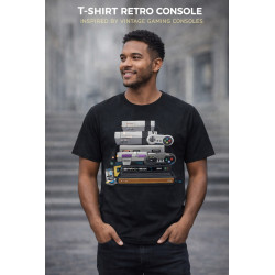 T-shirt Retro Console